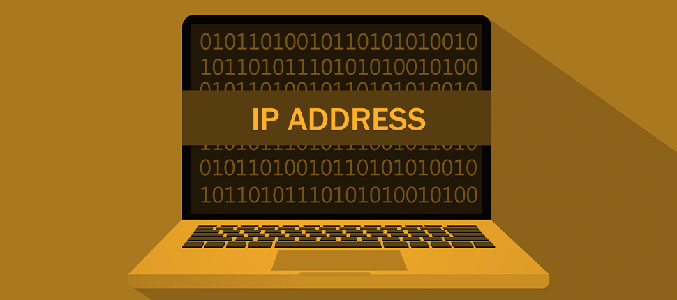 ip address laptop screen