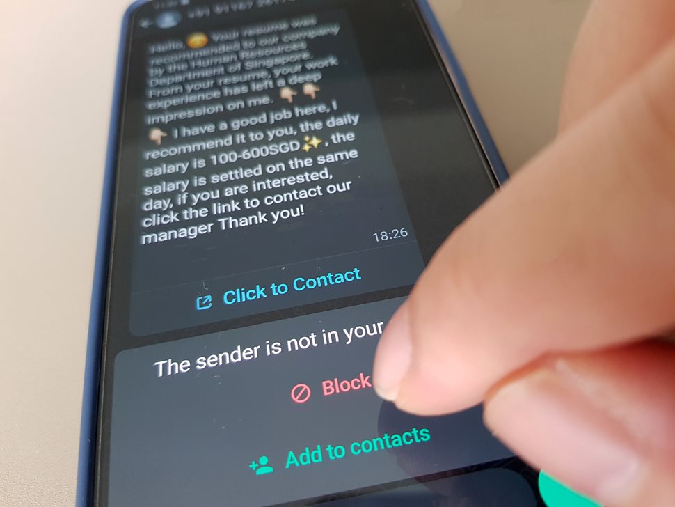block spam calls on smartphone